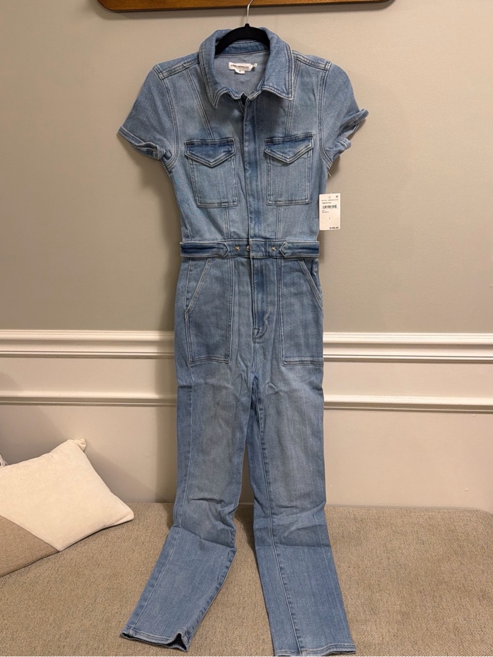 Good American Women's dress to impress Light Blue Jeans - size S